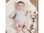 Body coton bio Taupe 1 mois