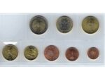 ITALIE 2011 SERIE 7 MONNAIES + 2 EURO REUNIFICATION SUP-