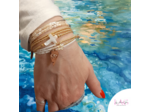 BRACELET MULTIRANGS HEART KARMA