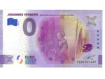 PAYS BAS 2021-4 JOHANNES VERMEER BILLET SOUVENIR 0 EURO