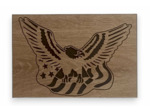 Aigle - Drapeau USA