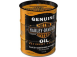 Tirelire fût Harley-Davidson, Genuine Oil - Nostalgic-Art