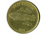JETON - COLLECTION SHELL L'EPOPE DE L'ESPACE GRAF ZEPPELIN 1928 SUP