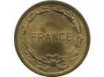 FRANCE 2 FRANCS PHILADELPHIE FRANCE LIBRE 1944 SUP+