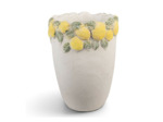 Vase céramique aux citrons 17x23cm