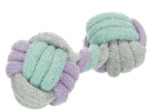 TRIXIE, Jouet Haltère en corde pour chiot - 15cm