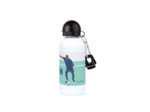 Gourde aluminium football "Le Footballeur" - Personnalisable