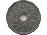 FRANCE 10 CENTIMES LINDAUER petit module 1945 TTB+