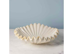 Saladier beige Médusa grès 44x44x16cm