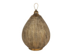 Lanterne orient doré fer 64x47x47cm