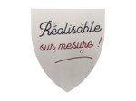 L'écu sur mesure !