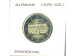 ALLEMAGNE 2020 J 2 EURO COMMEMORATIVE BRANDEBOURG SUP