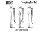 Outils de sculpture 3 pcs