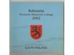 FINLANDE 2002 SERIE 8 MONNAIES + 1 MEDAILLE BU