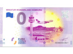 ALLEMAGNE 2020-12 MINIATUR WUNDERLAND HAMBURG BILLET SOUVENIR 0 EURO
