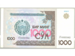 OUZBEKISTAN 1000 SUM 2001 SERIE JF TTB+