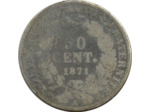 FRANCE 50 CENTIMES CERES 1871 A (Paris) B