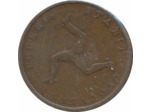 ILE DE MAN 1/2 PENNY VICTORIA 1839 TB+ N2