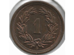 SUISSE 1 RAPPEN 1900 SUP-