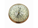 Boussole ronde dôme laiton 4x8cm