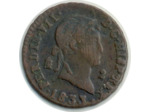 ESPAGNE 2 MARAVEDIS 1833 (SEGOVIE ) FERDINAND VII TB+ (W487.1)