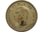 GRANDE BRETAGNE 6 PENCE 1942 GEORGES VI TTB