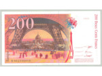 FRANCE 200 FRANCS EIFFEL 1995 Alphabet B 0025 SUP