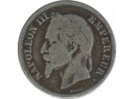 FRANCE 2 FRANCS NAPOLEON III 1869 A (Paris) TB N1