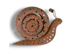 Photophore grand escargot 40x12x28cm