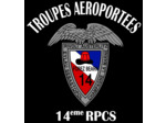 T-SHIRT 14ème RPCS (Régiment Parachutistes de Commandement et de Soutien)