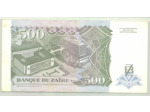ZAIRE 500 NOUVEAUX ZAIRES 15-02-1994 SERIE M TTB
