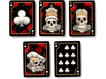 Cartes à jouer : Skulls & Roses