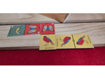 Jeu de DOMINO des oiseaux et des papillonsILLONS