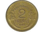 FRANCE 2 FRANCS MORLON 1940 TTB