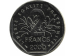 FRANCE 2 FRANCS ROTY 2000 BU
