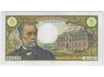 FRANCE 5 FRANCS PASTEUR 4-9-1969 K.110 SUP