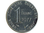B.C.E.A.O 1 FRANC 1977 SUP-