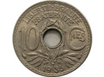 FRANCE 10 CENTIMES LINDAUER 1935 SUP/NC (G286)