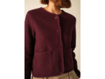 Veste Jura manches longues 100%/ laine SAINT JAMES