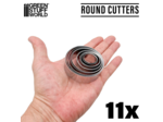 Cutters Circulaires 11 pcs