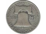 AMERIQUE (U.S.A) HALF DOLLAR FRANKLIN (1/2 DOLLAR) 1950 D TB+