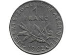 FRANCE 1 FRANC ROTY 1962 TTB