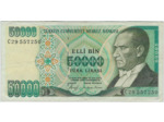 TURQUIE 50000 LIRA 1970 (1989) SERIE C29 TTB