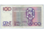 BELGIQUE 100 FRANCS NON DATE (1978-81) SIGNATURE 3 ET 9 TTB 704