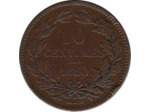 LUXEMBOURG 10 CENTIMES 1860 TB+
