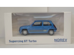 RENAULT SUPER CINQ GT TURBO BLEUE NOREV 1/43 BOITE D'ORIGINE