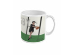 Tasse ou mug "Rugby féminin vintage" - Personnalisable