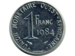 B.C.E.A.O 1 FRANC 1984 SUP-