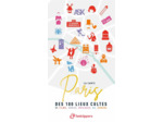 LA CARTE PARIS DES 100 LIEUX CULTES DE FILMS, SERIES, MUSIQUES, BD, ROMANS