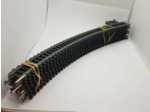 LIMA HO LOT DE 8 RAILS COURBES DONT 1 RAIL D'ALIMENTATION R360